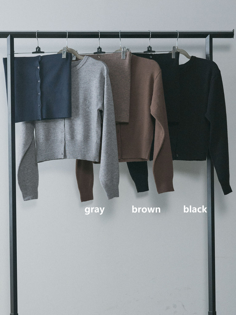 Allure】[SET]2WAYビスチェアンサンブルカーディガン+2WAYビスチェ