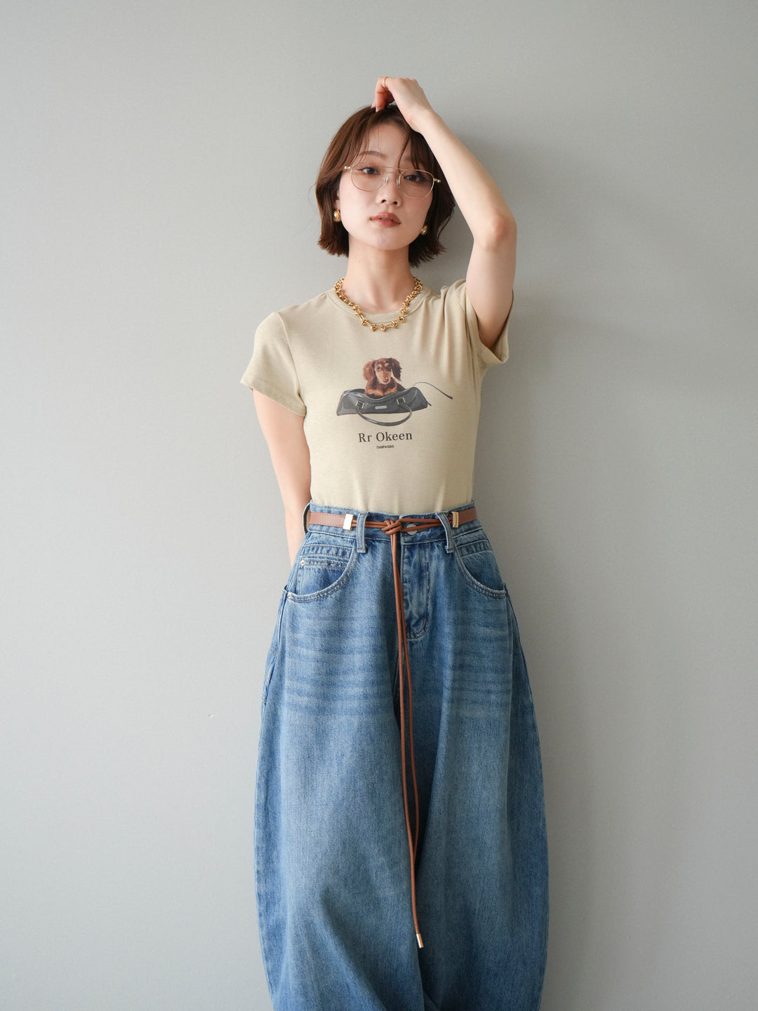 [SET]ドッグコンパクトTEE+ドッグコンパクトTEE(2set)