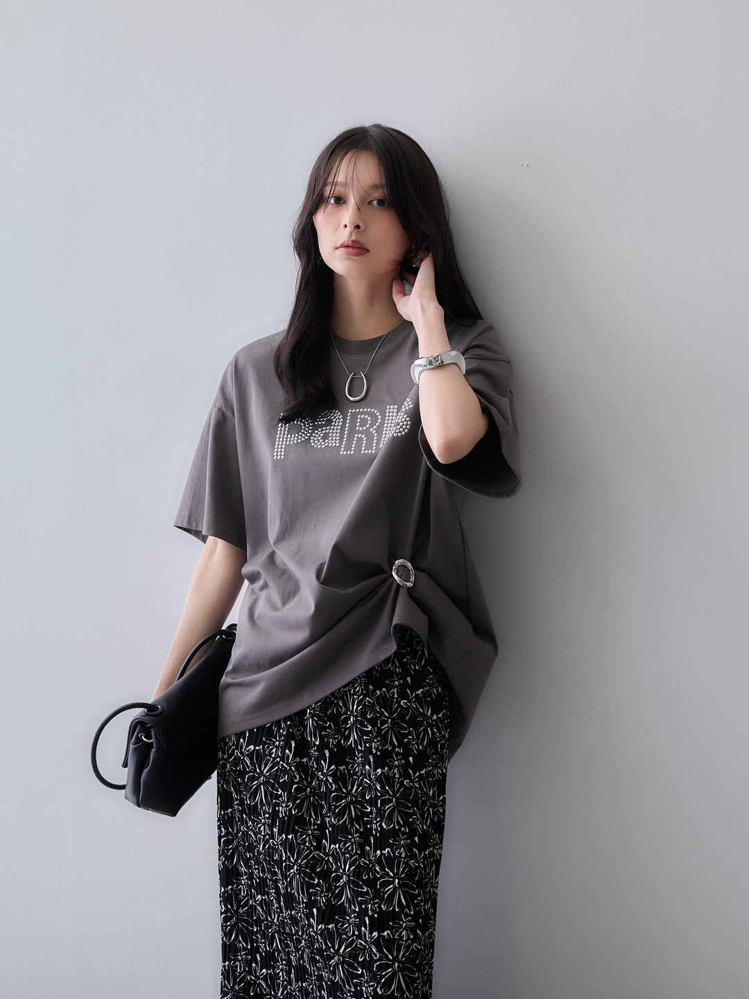 [SET]スタッズロゴTEE+選べるアクセセット(2set)