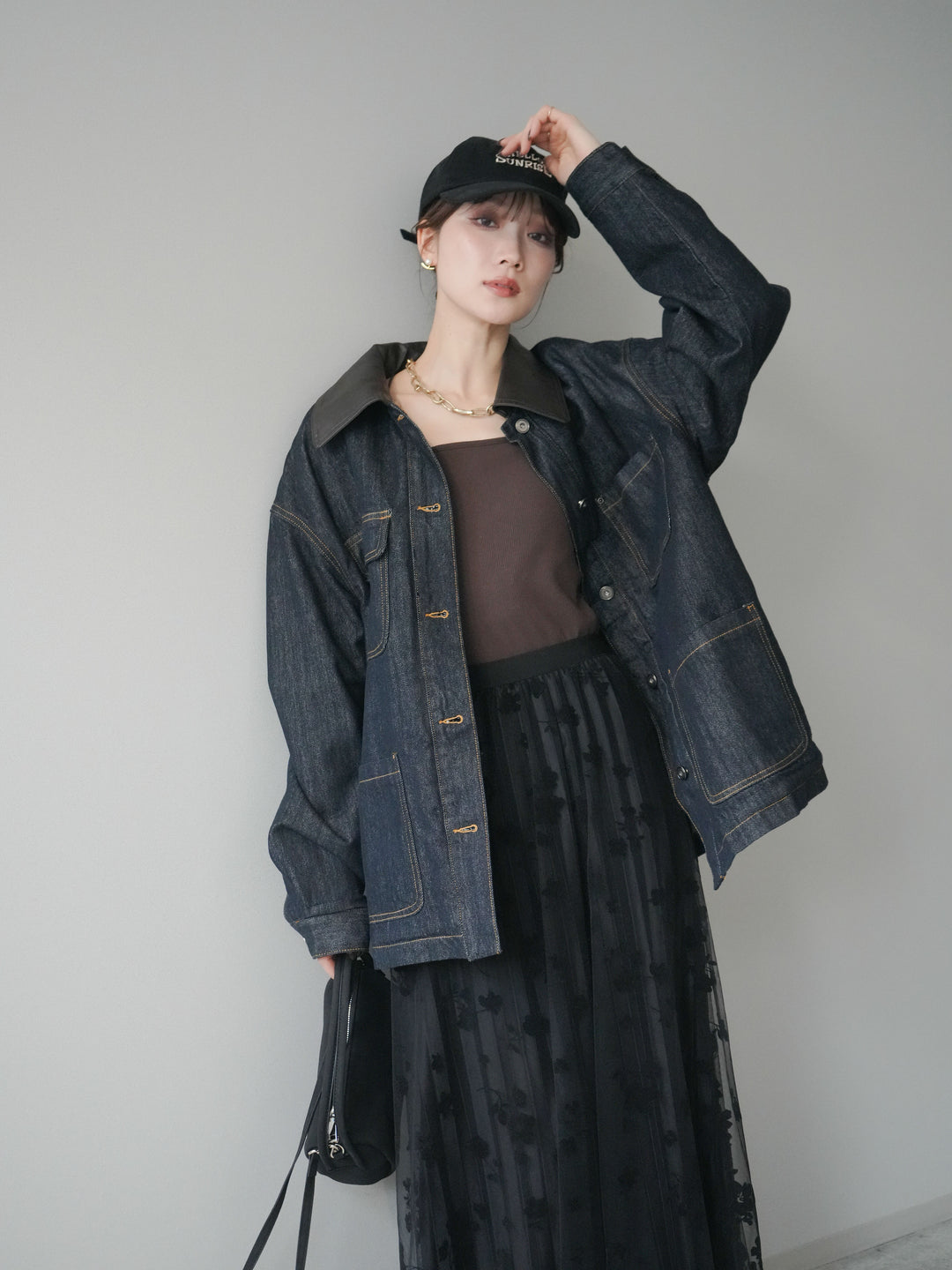 [SET]裏地ファーデニムフライトジャケット+裏地ファーデニムフライトジャケット(2set)