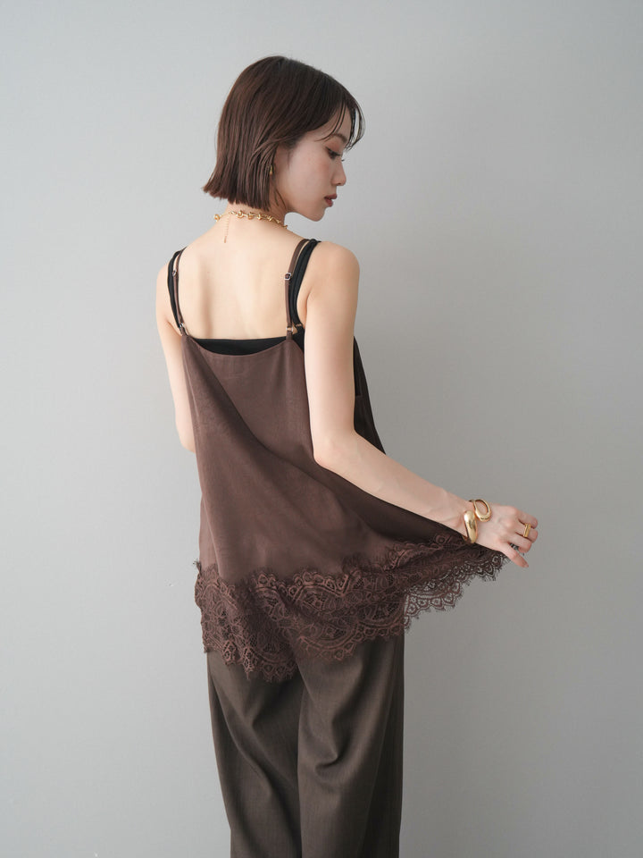 [SET]レーストリムキャミソール+レーストリムキャミソール(2set)