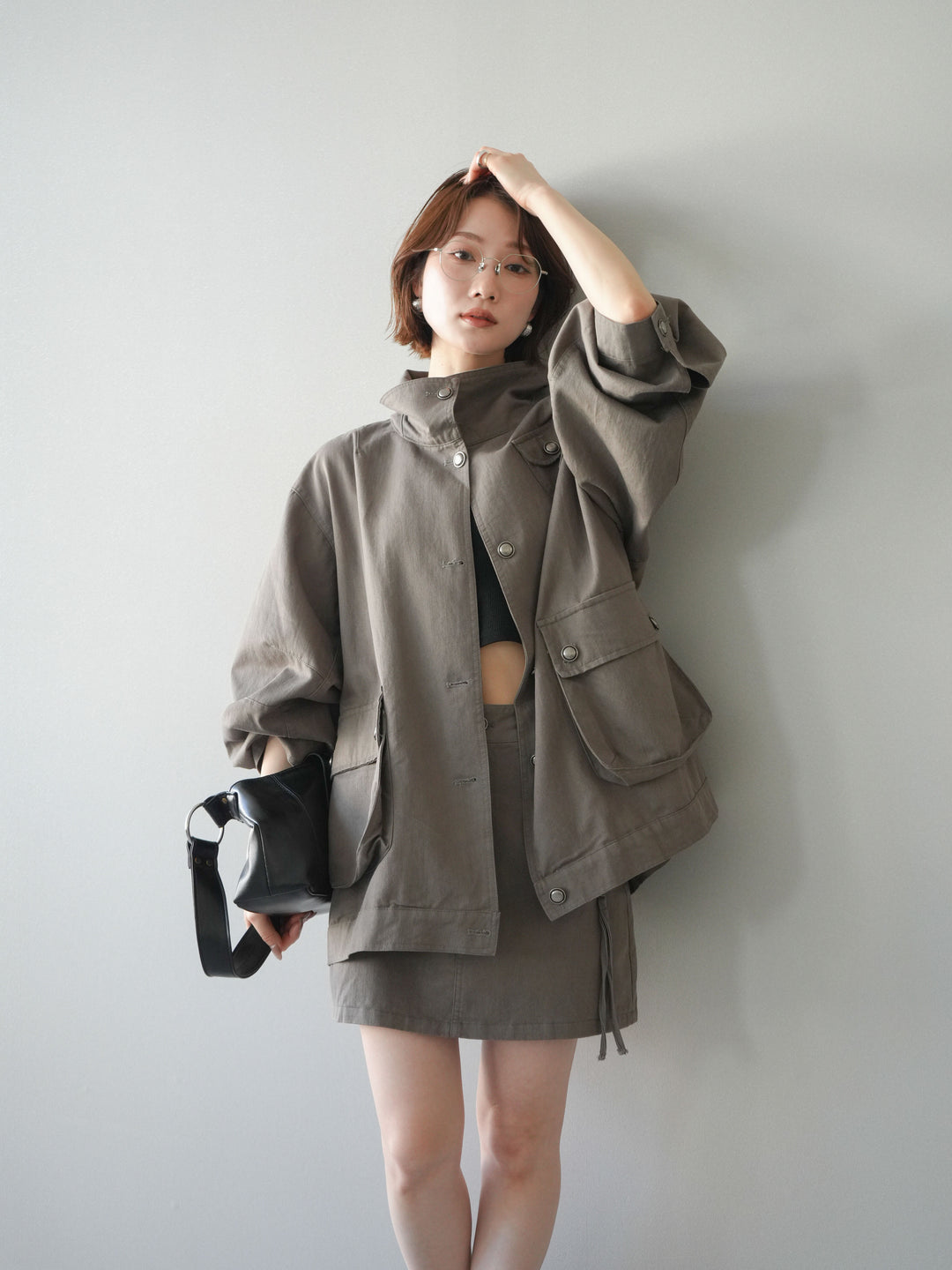 【套裝】立領工作服 + 選配配件套裝（2 套）