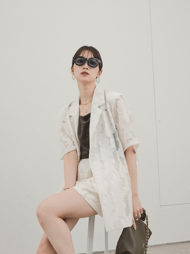 [SET]シアージャガードハーフジャケット＆ハーフパンツSET UP(2set)