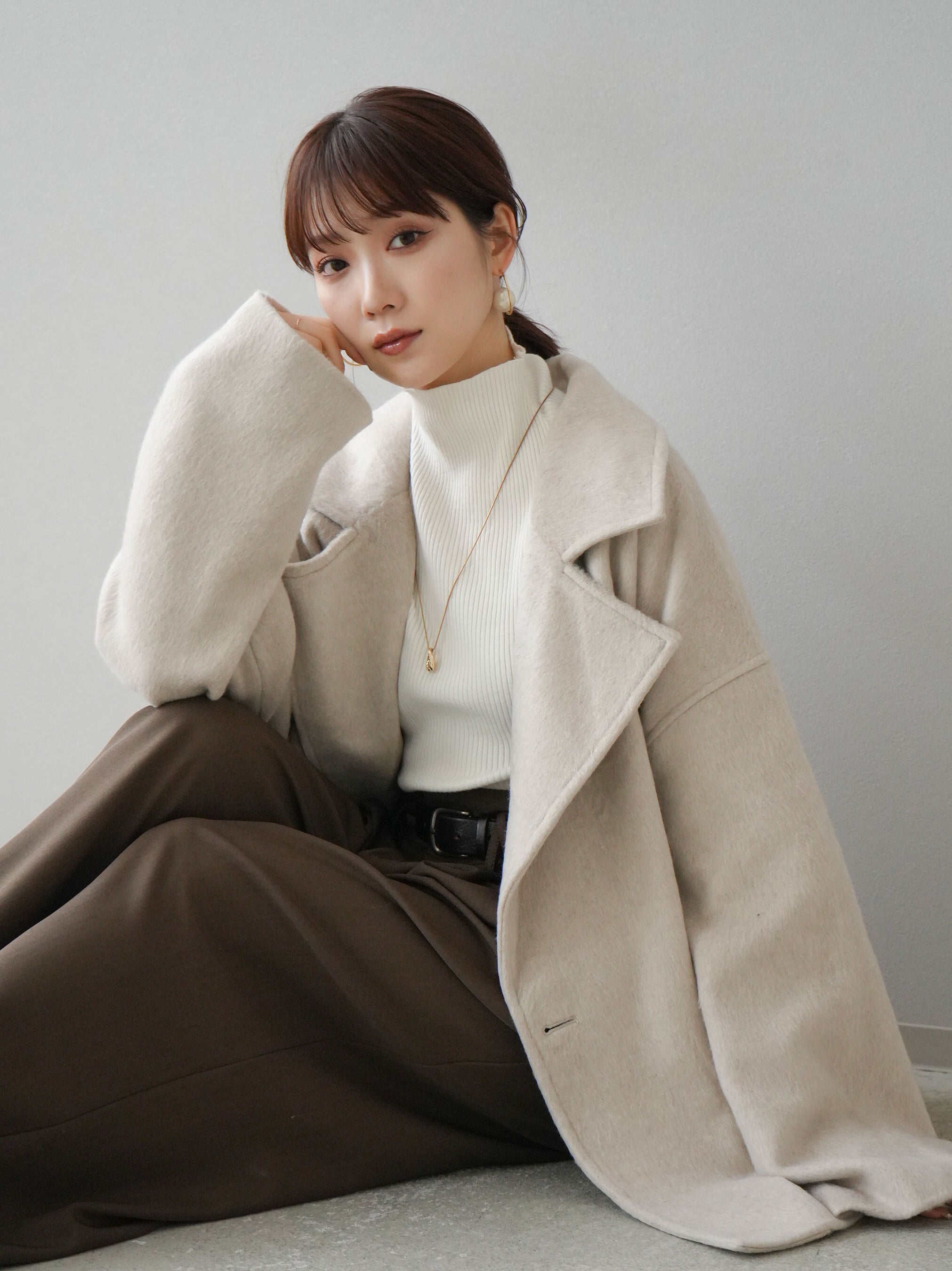 SET]フェイクビーバーミドルコート+選べるアクセセット(2set) – Lumier