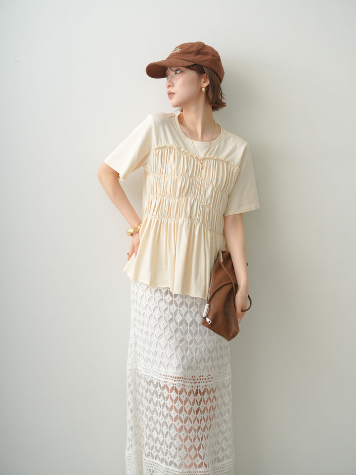 [SET]クールタッチシャーリングTEE+クールタッチシャーリングTEE(2set)