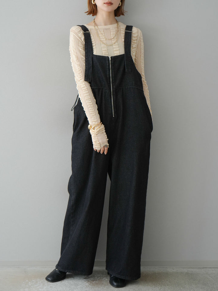 [予約]リネンタッチシャーリングニットトップス/アイボリー