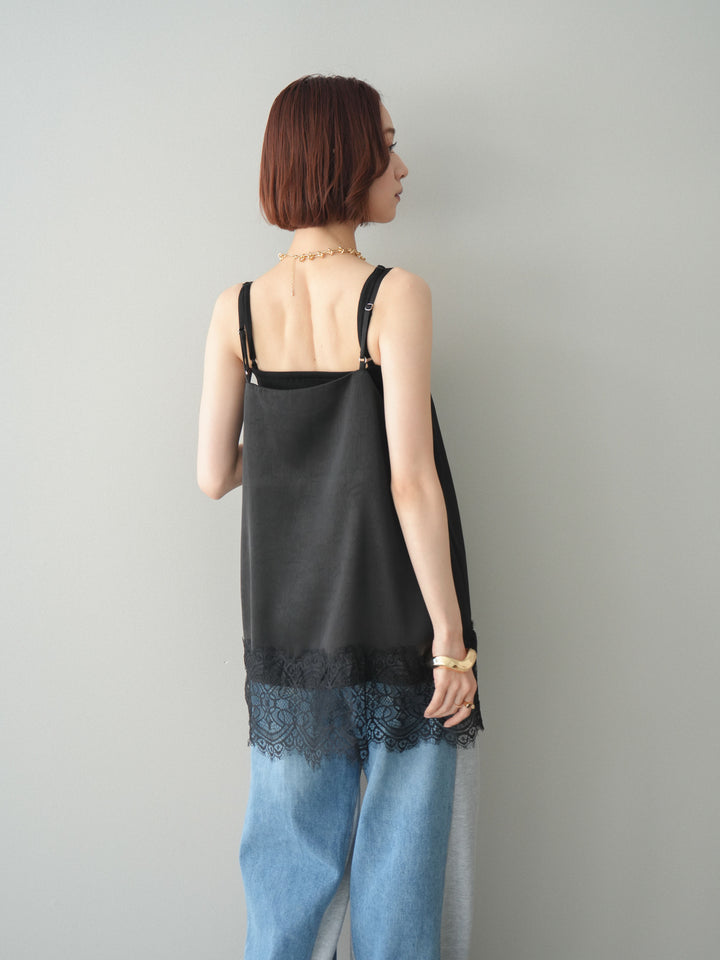 [SET]レーストリムキャミソール+レーストリムキャミソール(2set)