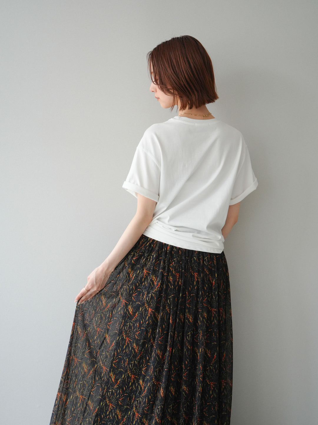 [予約]ドッグフォトTEE/white