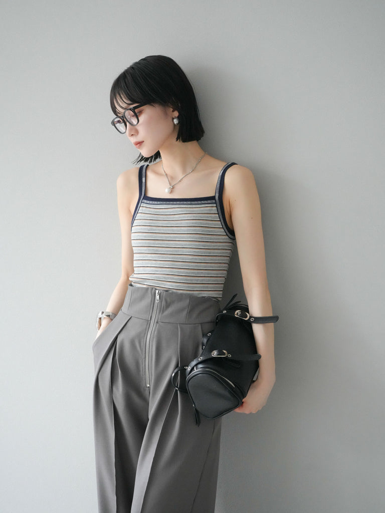 フリンジ付きマルチカラーレディースキャミソール 31_71309bae-8f36-442d-a05c-