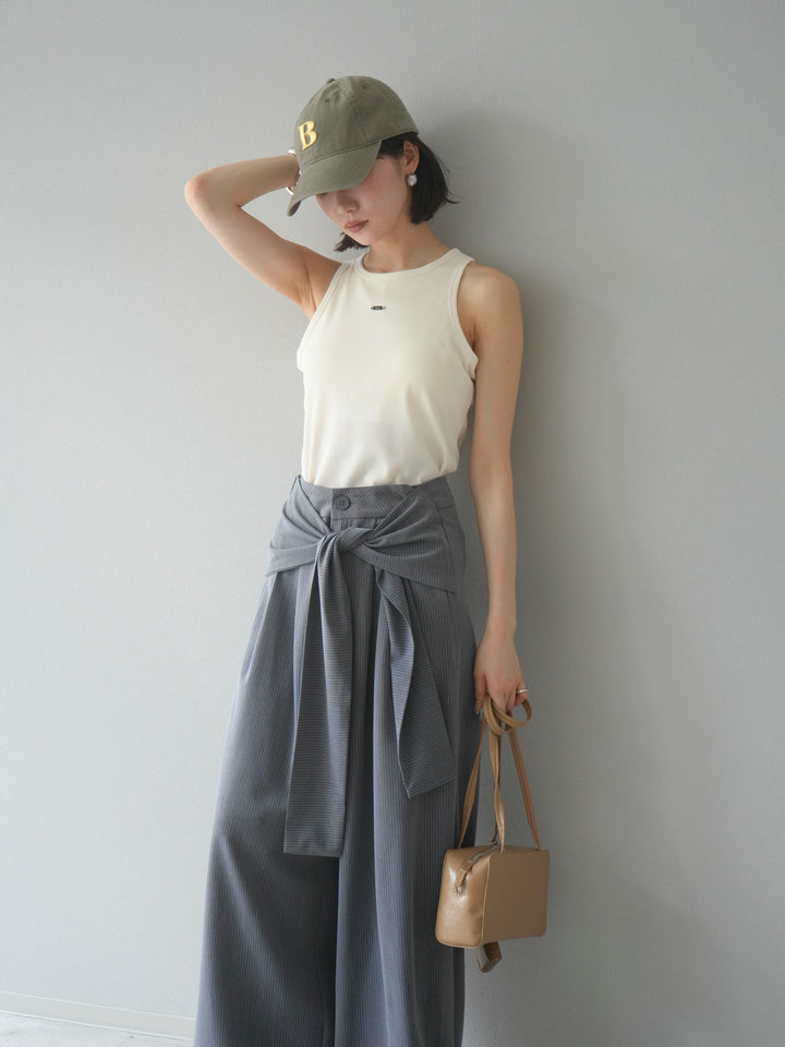 [預訂] 標誌板 American Suri 背心/象牙色