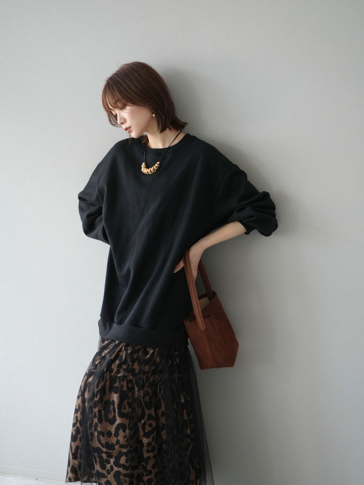 [SET] Sweat Docking 動物印花層疊連身裙 + 可選飾品套裝（2 套）