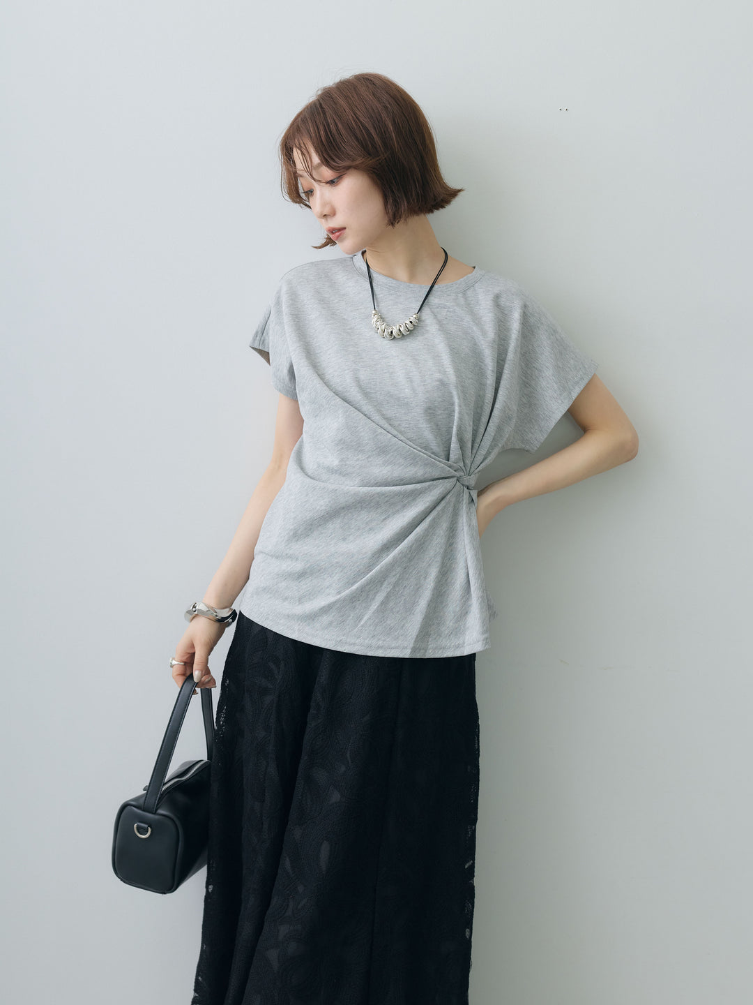 [SET]サイドノットTEE+選べるアクセセット(2set)