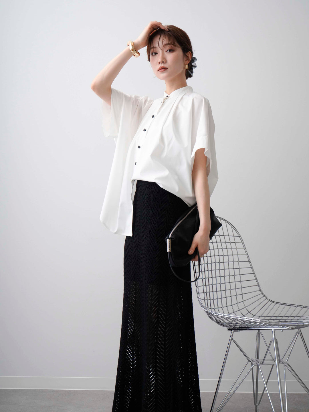 [SET] 蝙蝠無袖外套 + 蝙蝠無袖外套（2 件套）