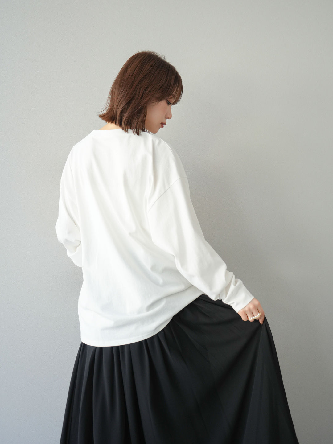 [予約]ウーマンプリントBIGロンT/オフ2