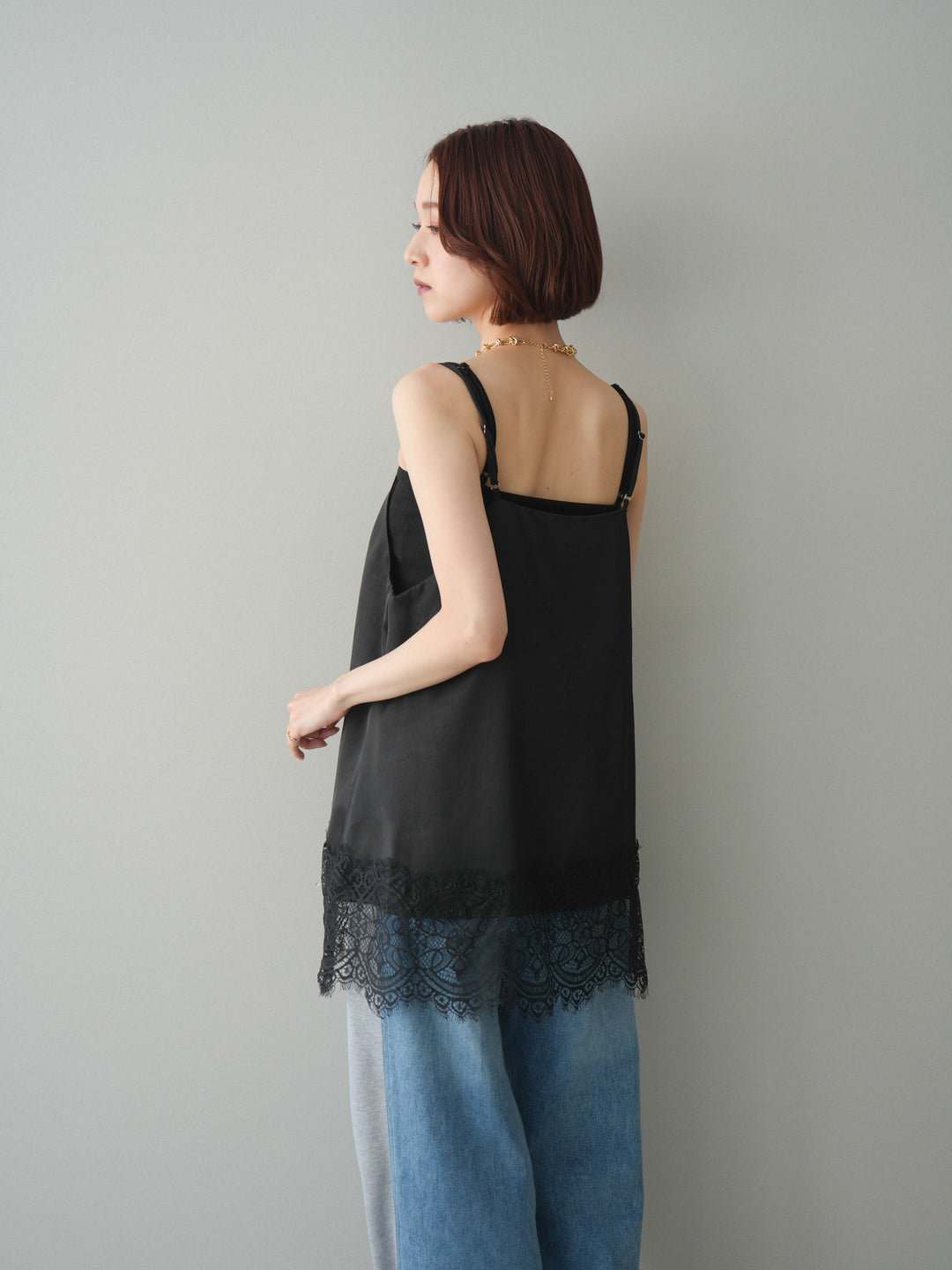 [SET]レーストリムキャミソール+レーストリムキャミソール(2set)