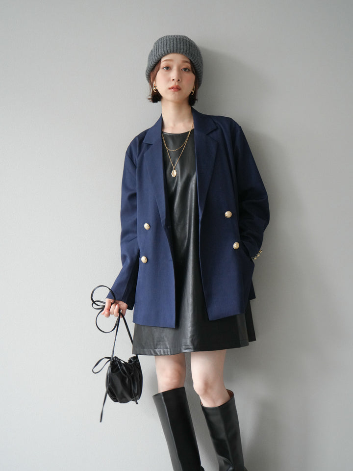 [予約]ニットビーニー/ブラウン