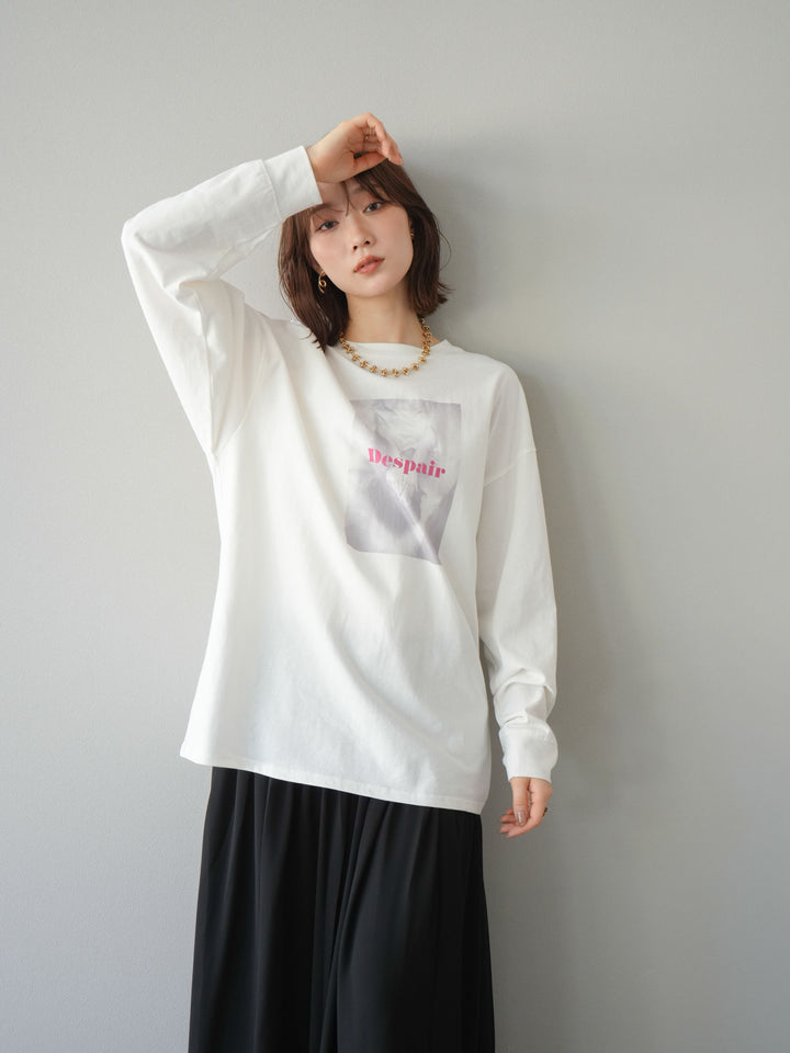 [予約]ウーマンプリントBIGロンT/オフ2