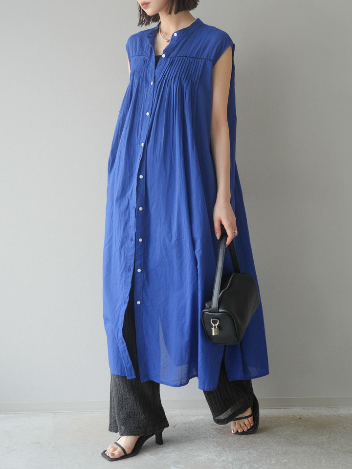 [予約]コットンラメメッシュイージーパンツ/グレー