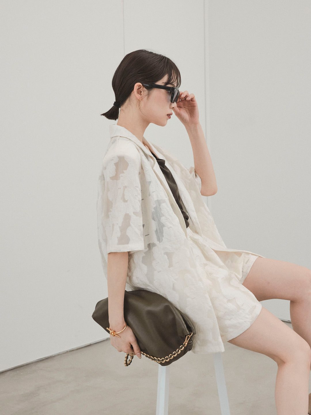 [SET]シアージャガードハーフジャケット＆ハーフパンツSET UP(2set)