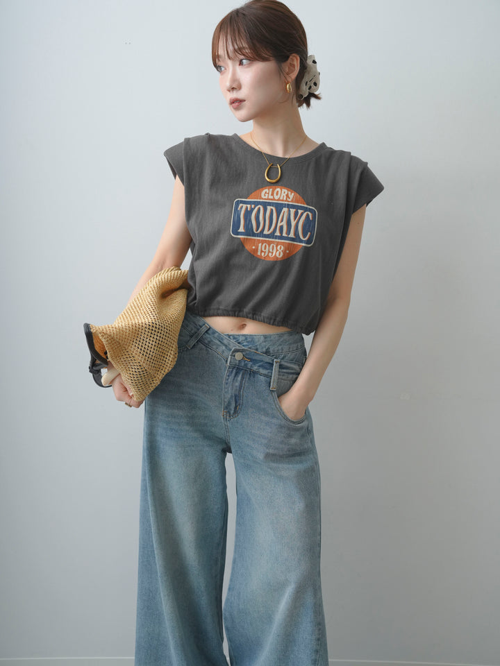 [SET]ヴィンテージロゴドロストTEE+選べるアクセセット(2set)