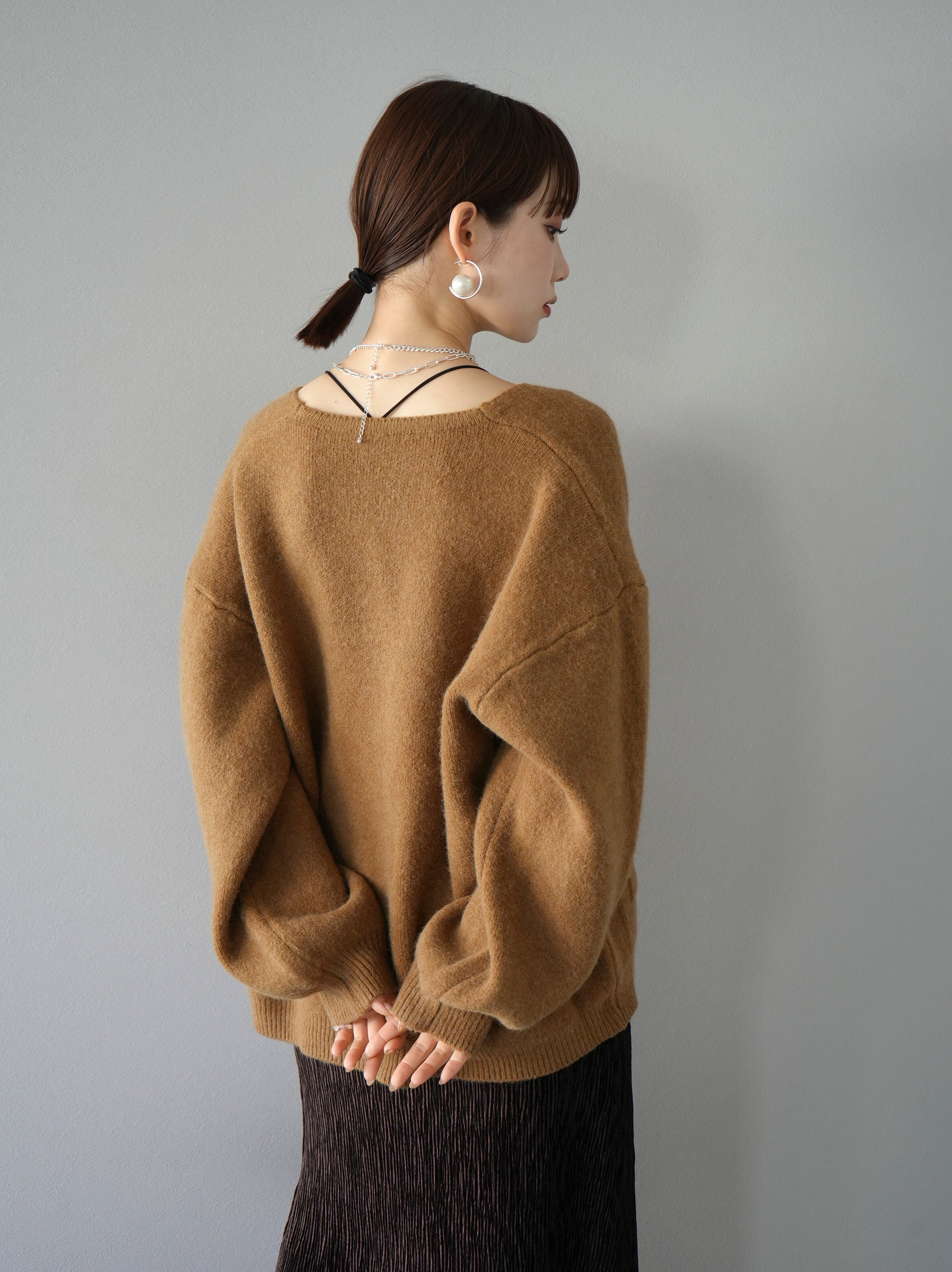 LEONARD✨トリム　ウールジャケット　毛　カーディガン　ベージュブラウン BEAMS HEART（ビームス ハート）【EXCLUSIVE】PENNEY'S / FOX