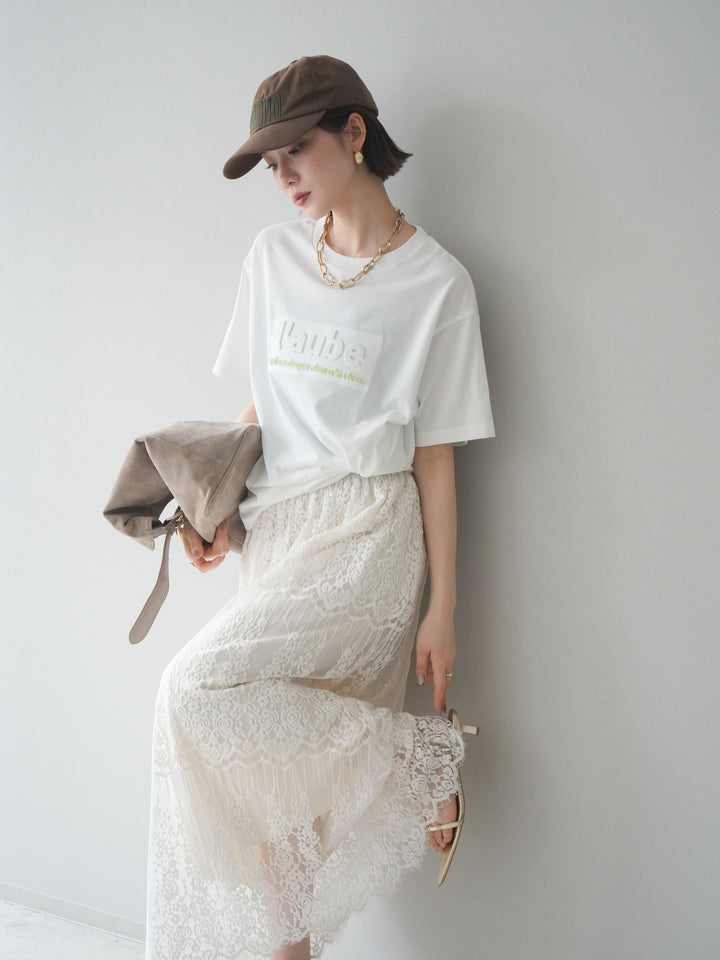 [予約]エンボスロゴTEE/off