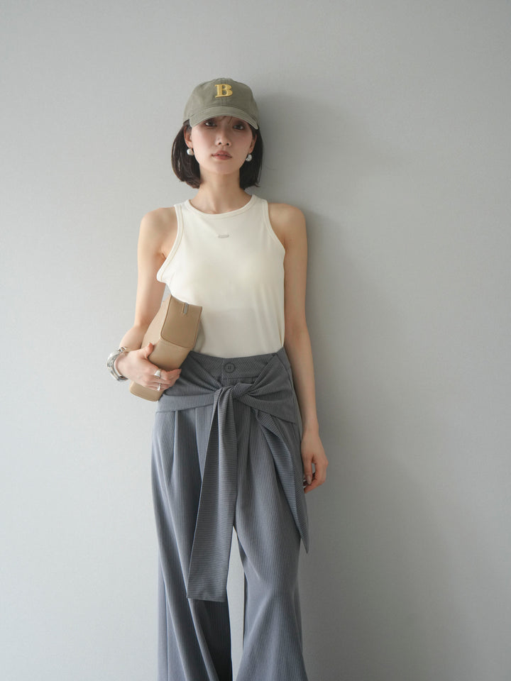 [預訂] 標誌板 American Suri 背心/象牙色