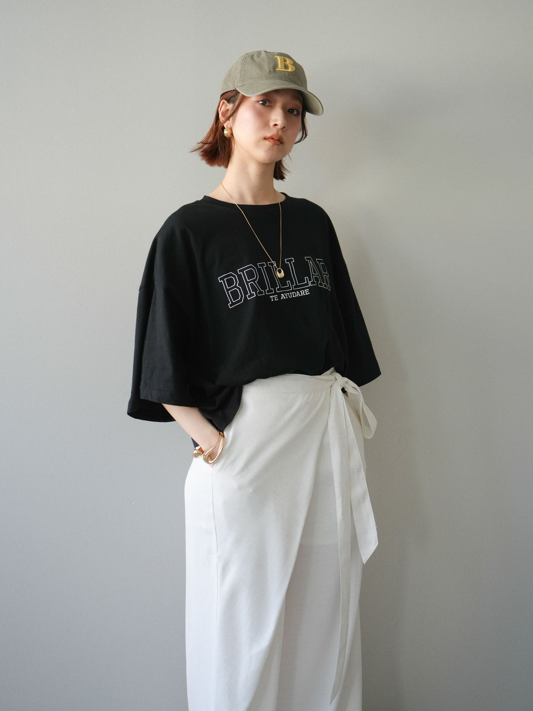 【預購】Box Silhouette Logo T卹/黑色
