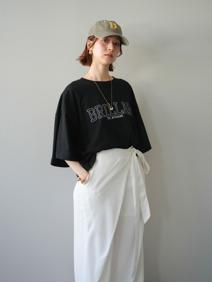 【預購】Box Silhouette Logo T卹/黑色