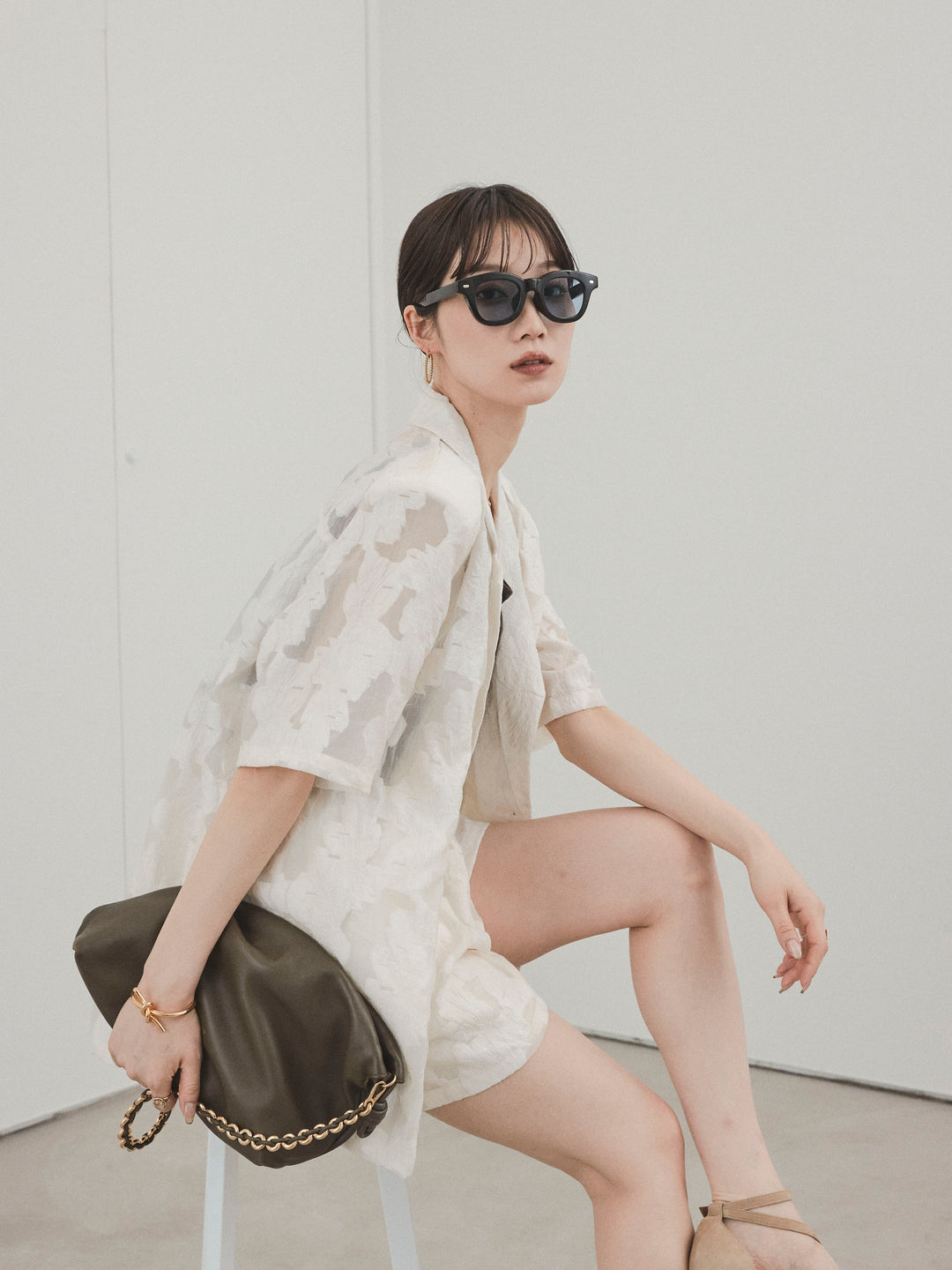 [SET]シアージャガードハーフジャケット＆ハーフパンツSET UP(2set)