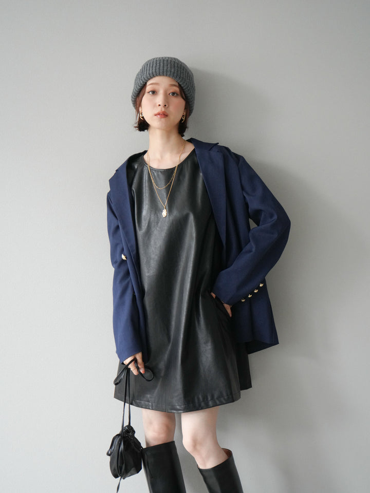 [予約]ニットビーニー/グレー