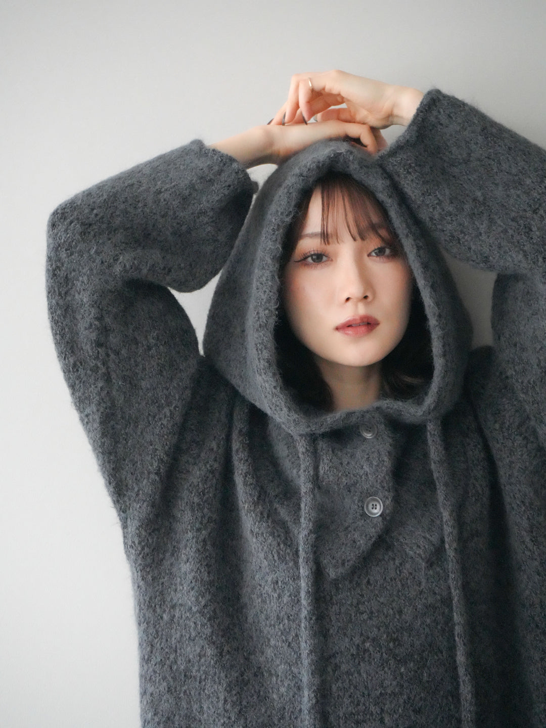 [予約]バラクラバSETニットプルオーバー/darkgray