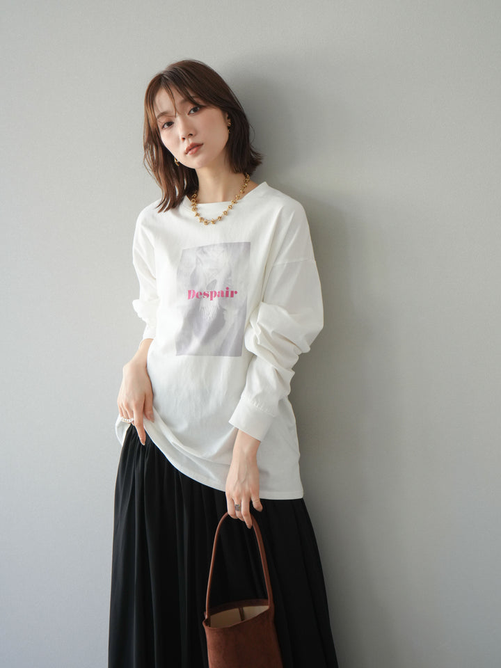 [予約]ウーマンプリントBIGロンT/オフ2