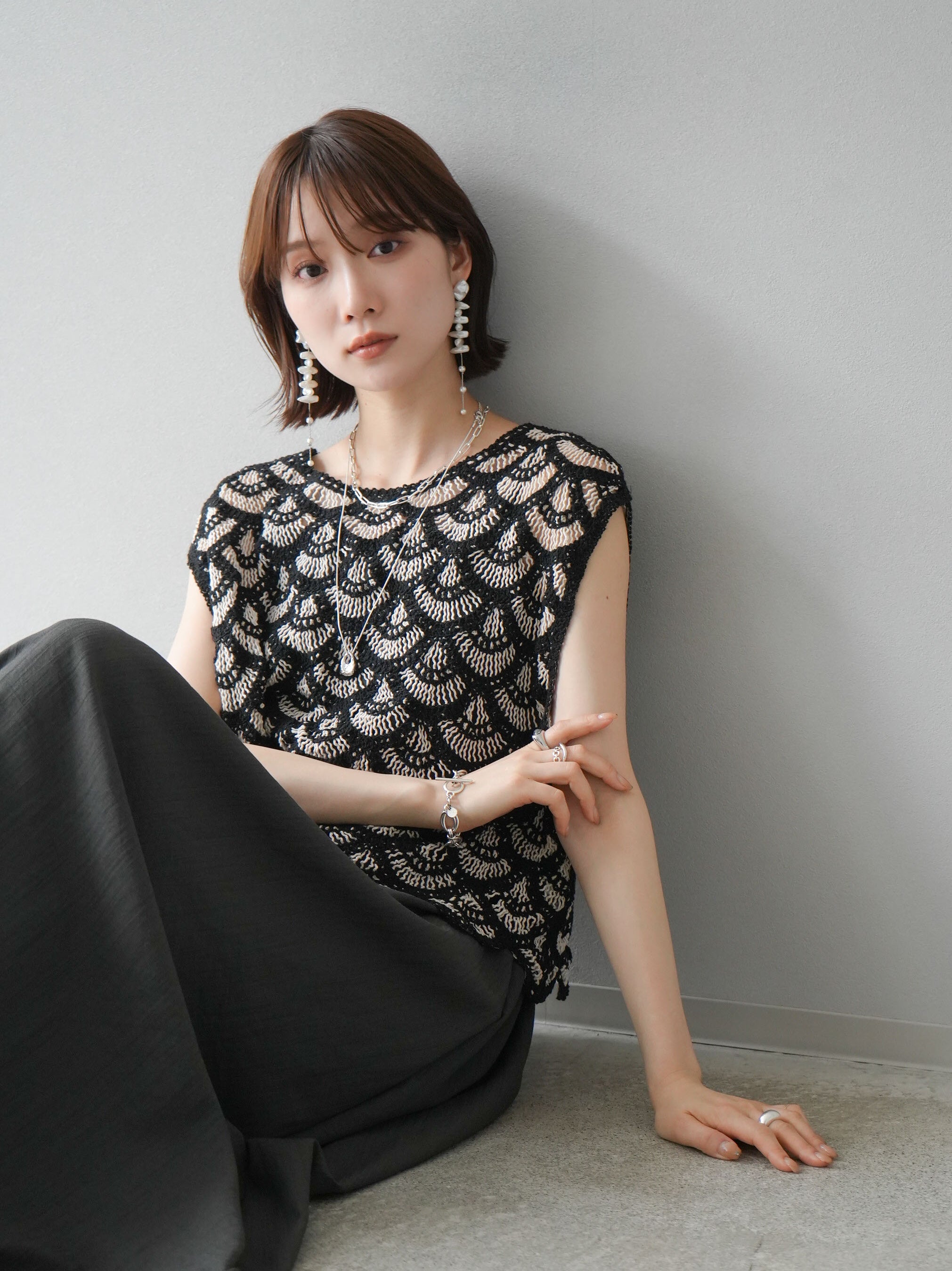 予約]リネンタッチバックギャザーキャミワンピース/チャコール – Lumier