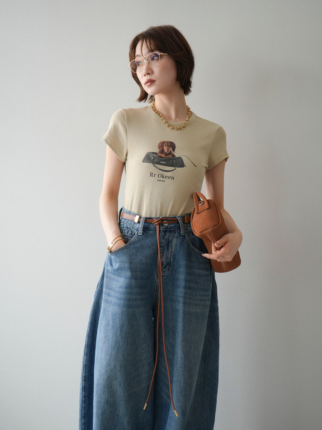 [SET]ドッグコンパクトTEE+ドッグコンパクトTEE(2set)