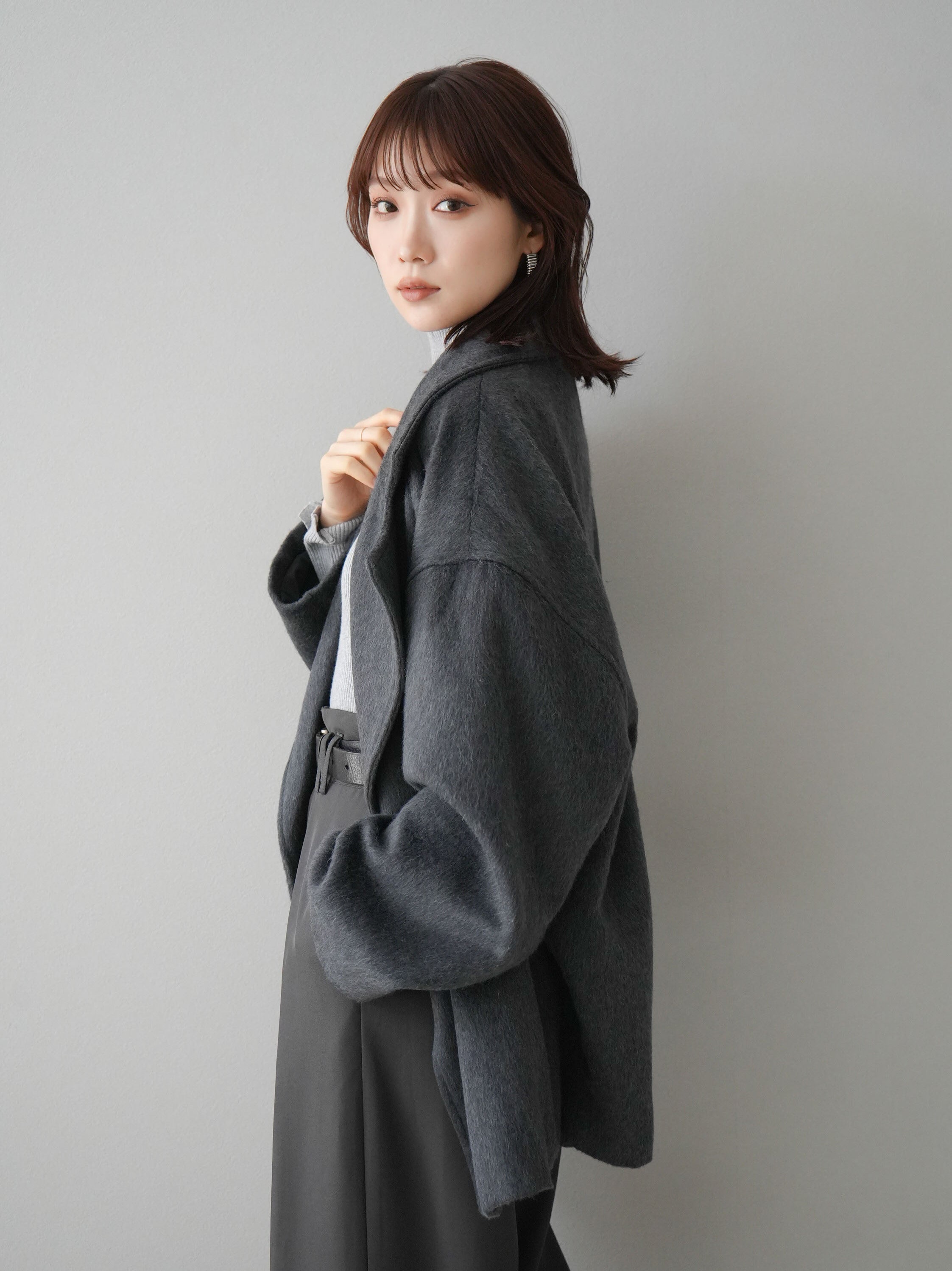 SET]フェイクビーバーミドルコート+選べるアクセセット(2set) – Lumier