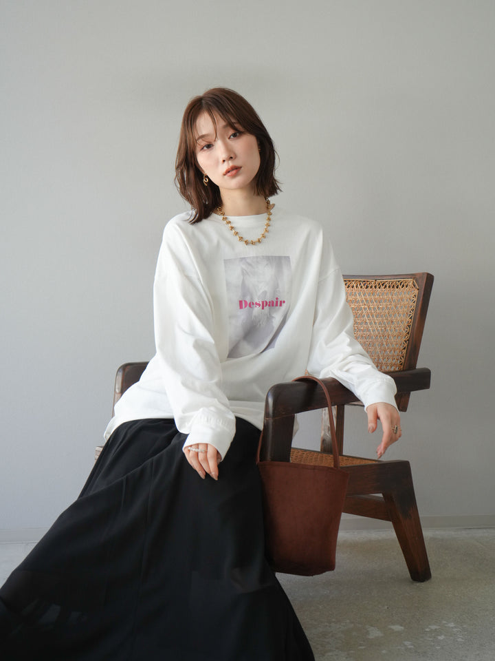 [予約]ウーマンプリントBIGロンT/オフ2