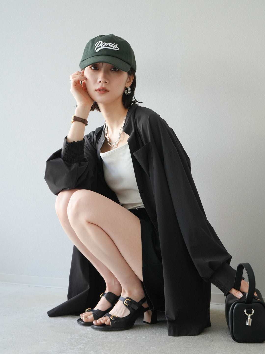 [套裝] ICE TOUCH 2WAY 外套 + ICE TOUCH 荷葉邊褶皺短褲 (2 套)