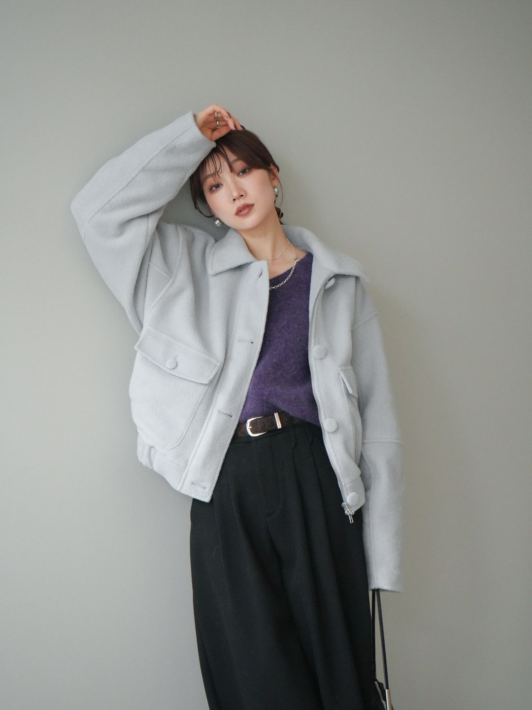 [SET]ウールライクフライトジャケット+ウールライクフライトジャケット(2set)