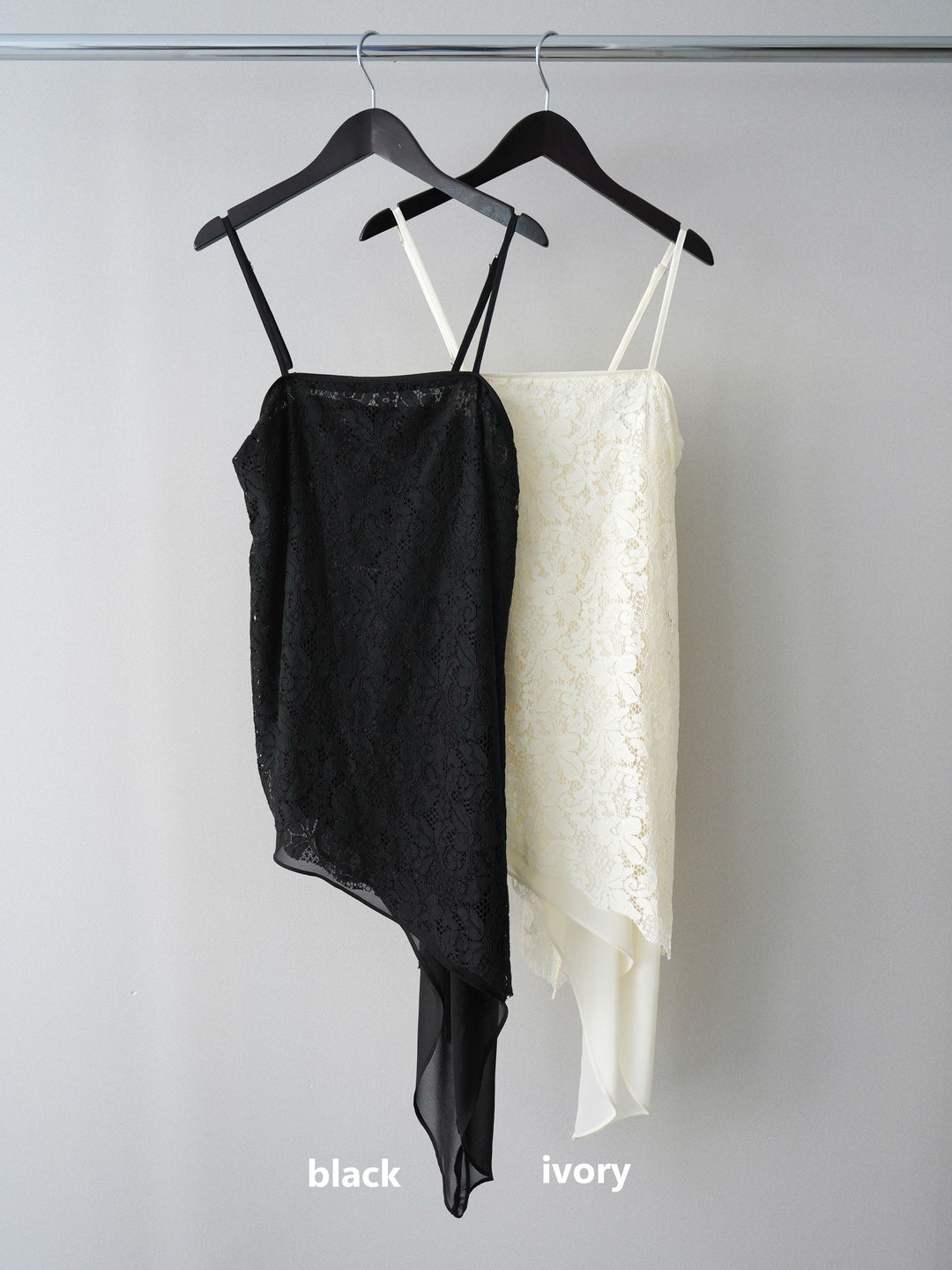 [SET]MA-1ドッキングデザインジャケット+シフォンレイヤードアシンメトリーレースキャミソール+ハイウエストフレアデニムパンツ(3set)