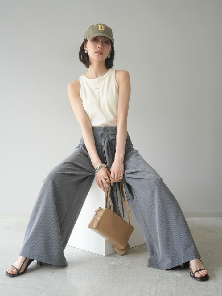 [預訂] 標誌板 American Suri 背心/象牙色