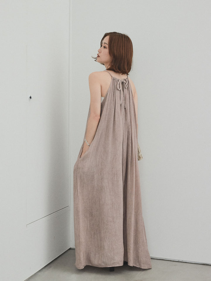 [SET] 不規則染色吊帶裙 + 不規則染色吊帶裙 (2 件套)