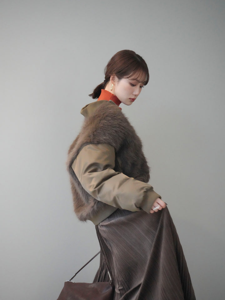 [予約]ファードッキングMA-1/brown