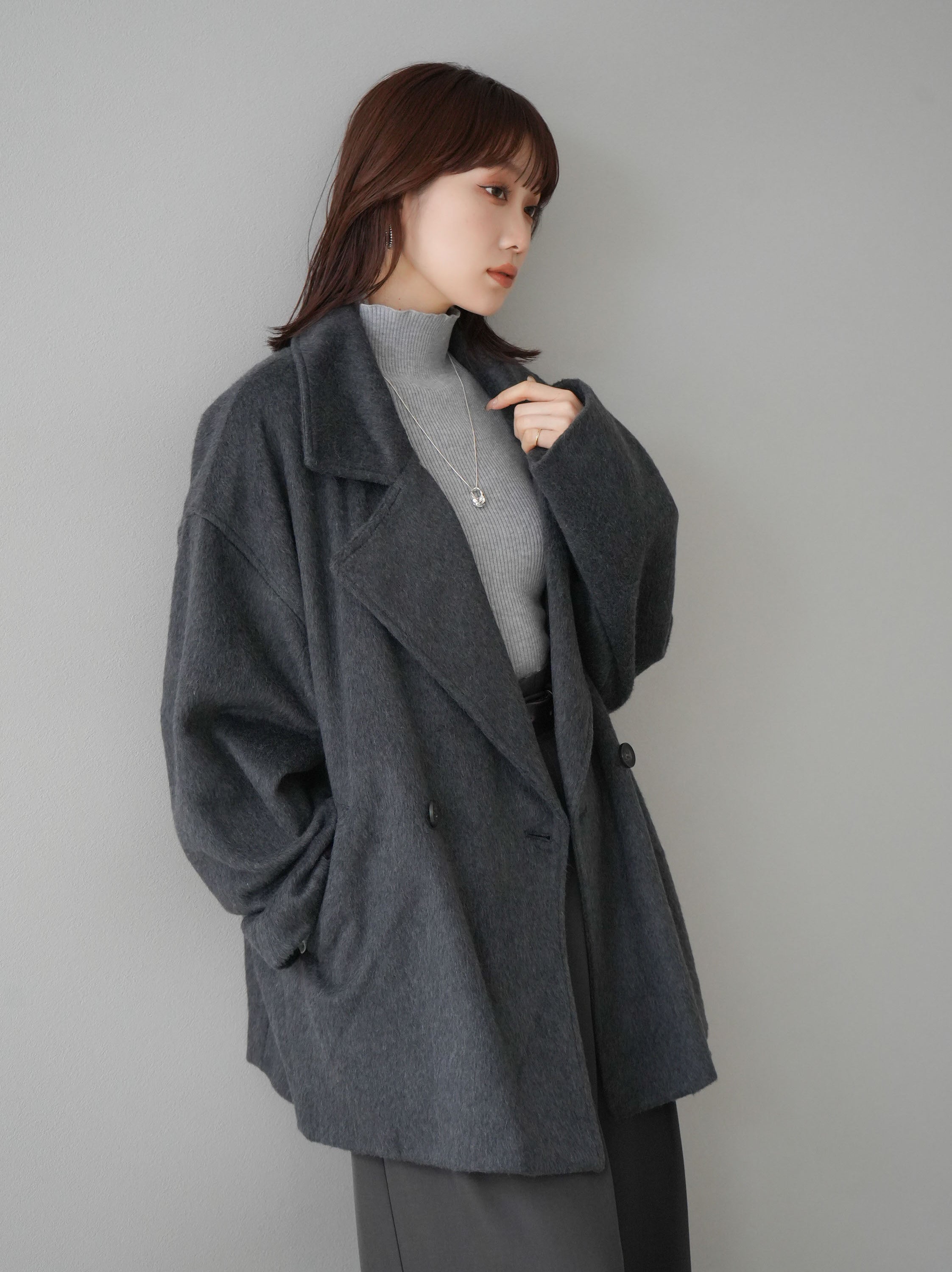 SET]フェイクビーバーミドルコート+選べるアクセセット(2set) – Lumier