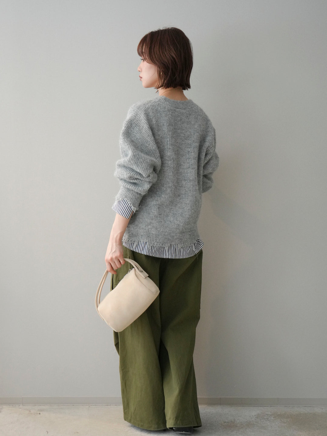 [予約]コットンタックループパンツ/khaki