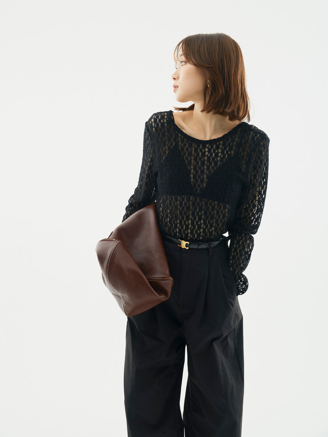 【Allure】[SET]バックラウンドレーストップス+バックラウンドレーストップス(2set)