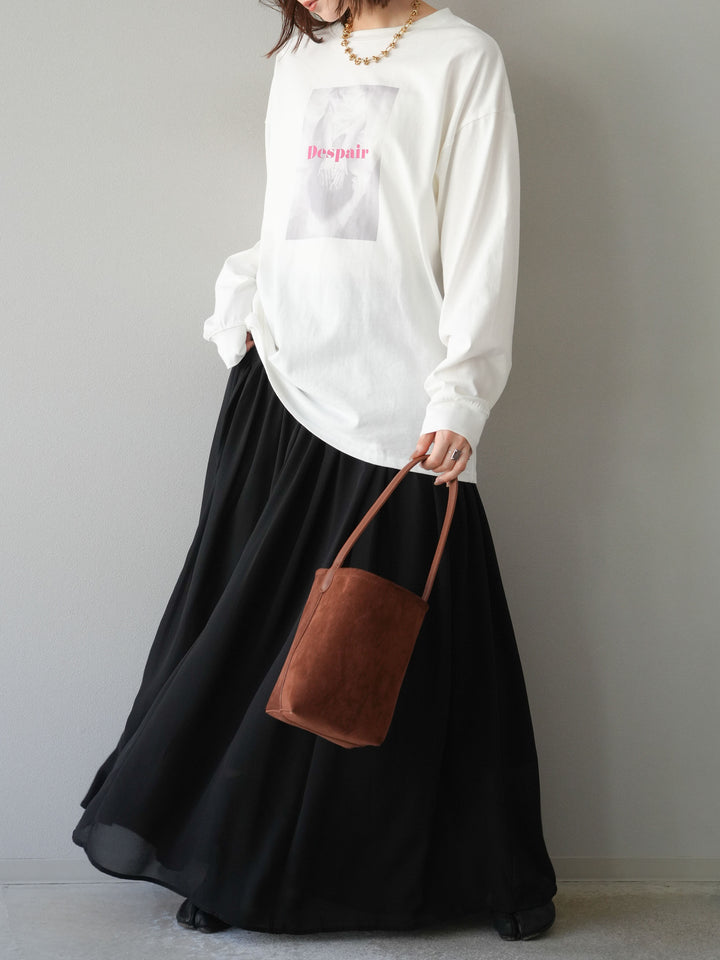 [予約]ウーマンプリントBIGロンT/オフ2