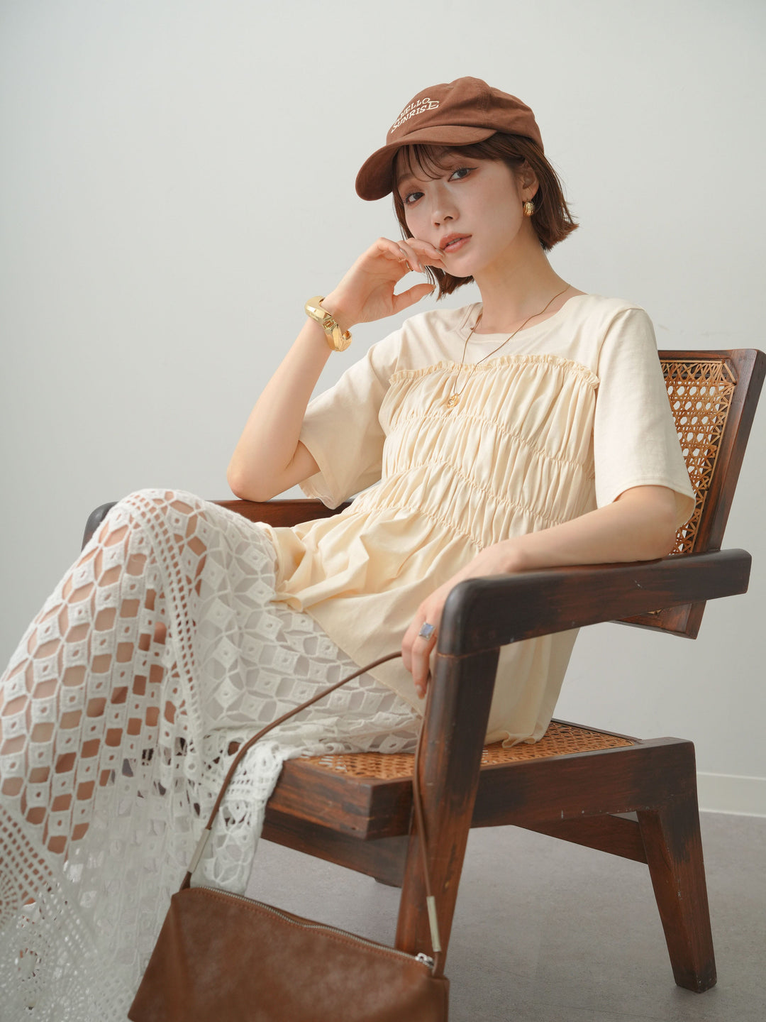 [SET]クールタッチシャーリングTEE+クールタッチシャーリングTEE(2set)