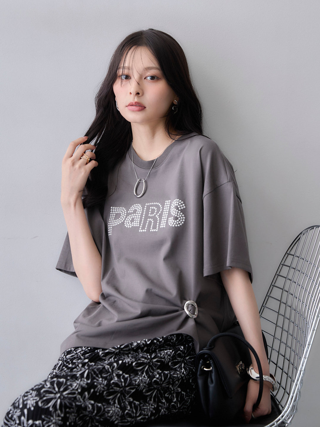 [SET]スタッズロゴTEE+選べるアクセセット(2set)