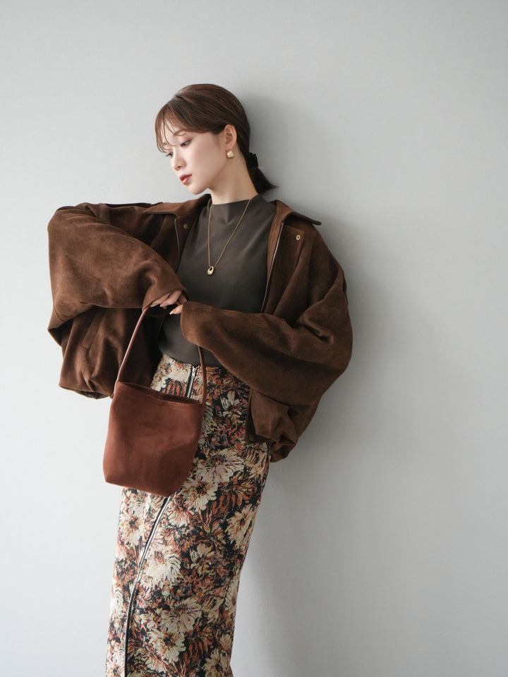 [預購] 麂皮外套/棕色